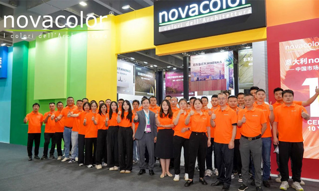 巴德士×Novacolor亮相广州建博会,涂料界“王炸组合”斩获超高人气