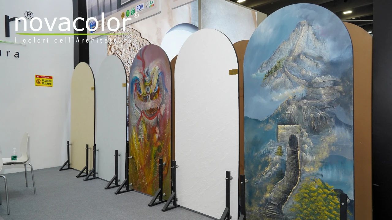 巴德士×Novacolor亮相广州建博会，涂料界“王炸组合”斩获超高人气